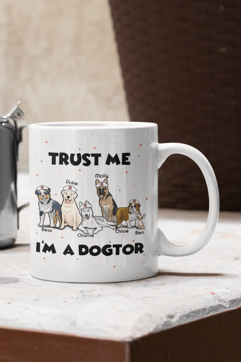 I'M A Dogtor Customized Pet Lover Mug