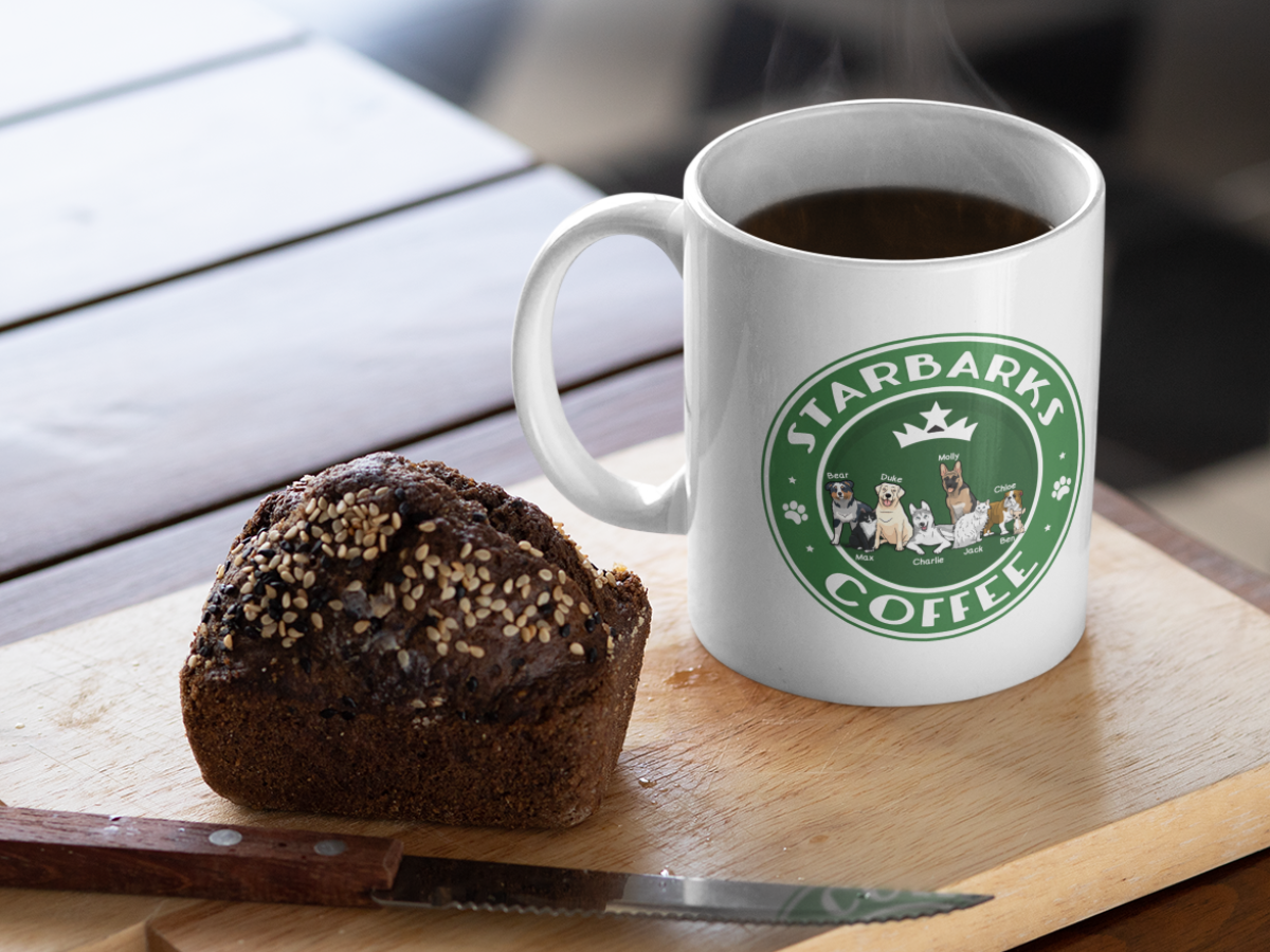 StarBarks Coffee Mug for Pet Lovers