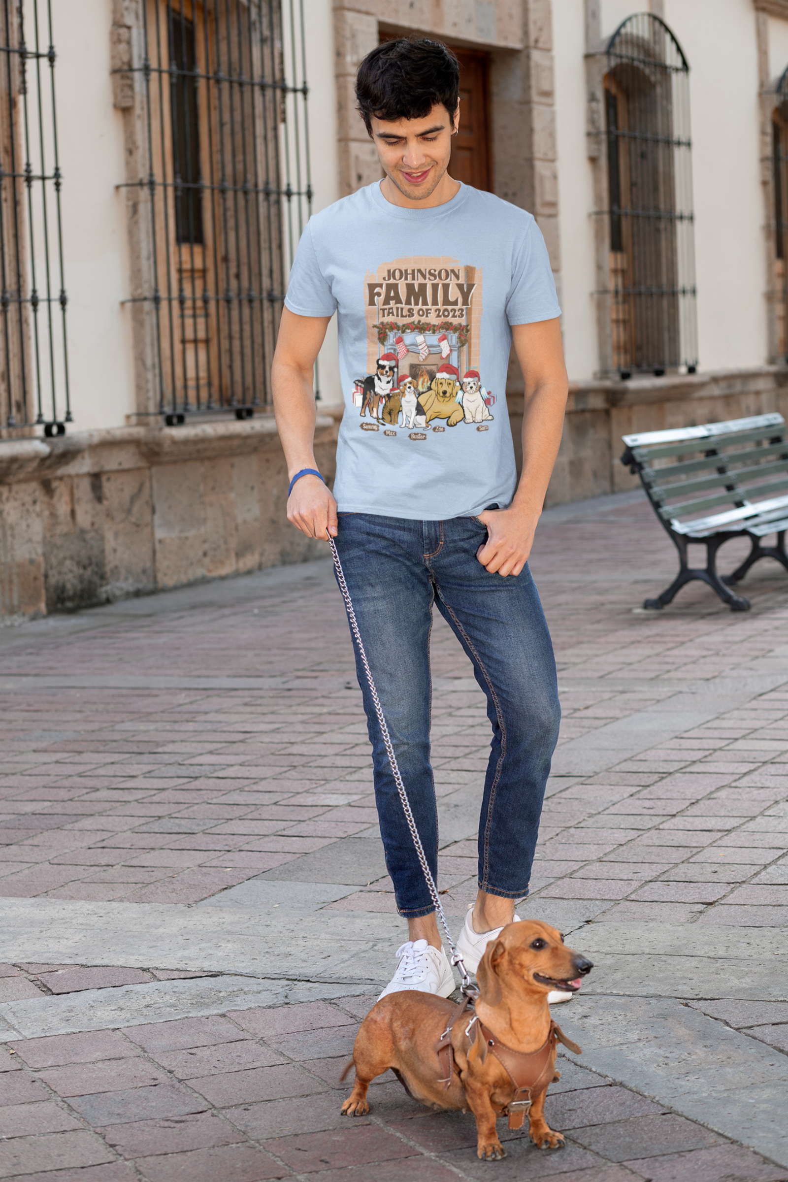 Family Tails Customized Tee Shirt & Pet Lovers