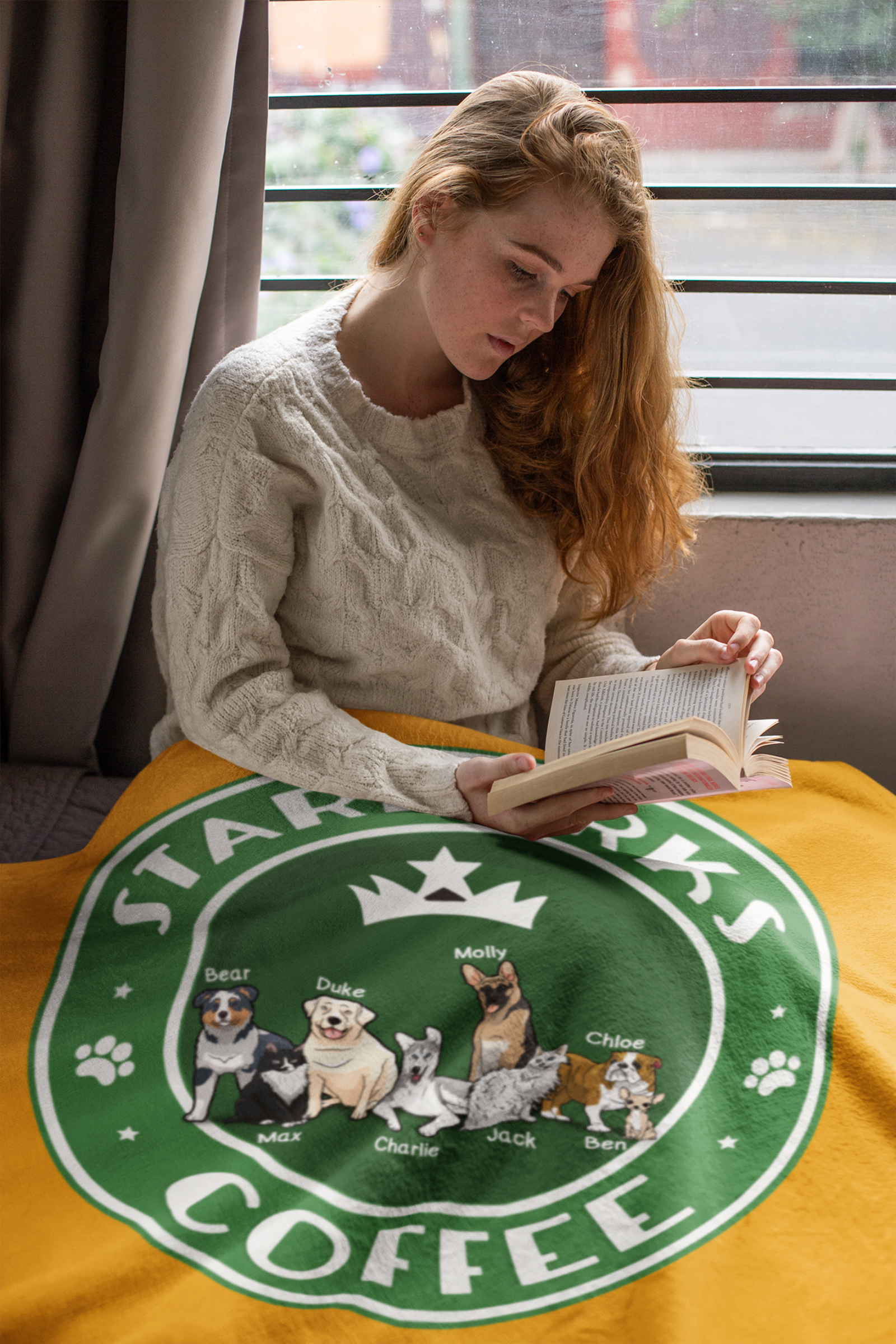 StarBarks Personalized Blanket for Pet Lovers