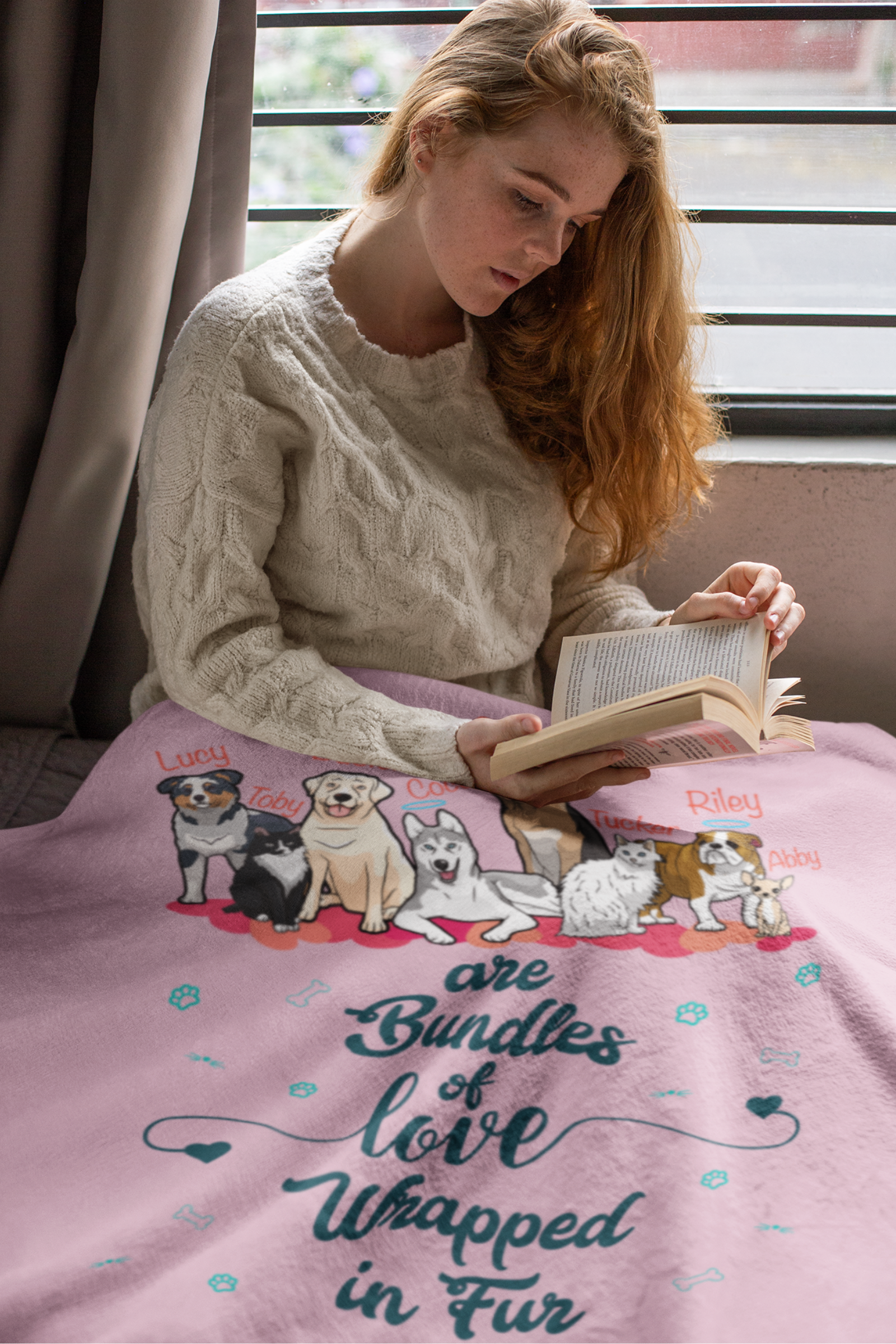 Bundles of Love Personalized Blanket for Pet Lovers