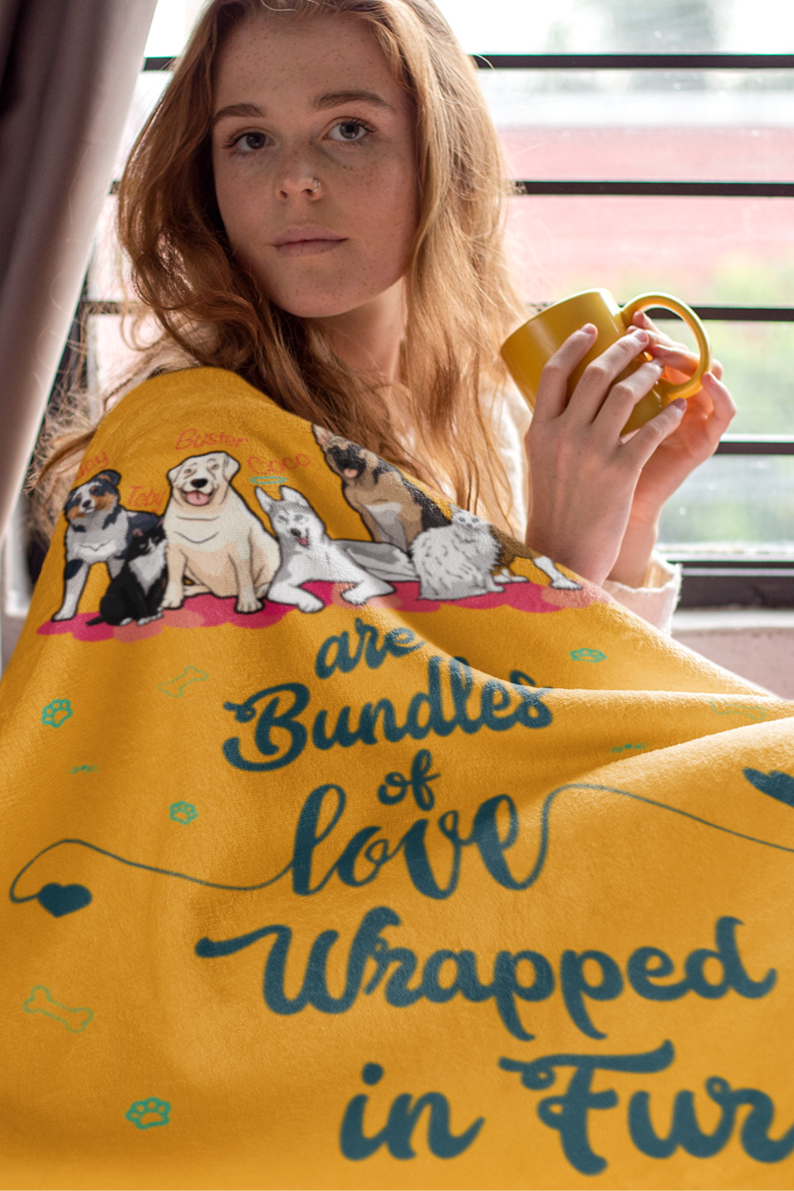 Bundles of Love Personalized Blanket for Pet Lovers