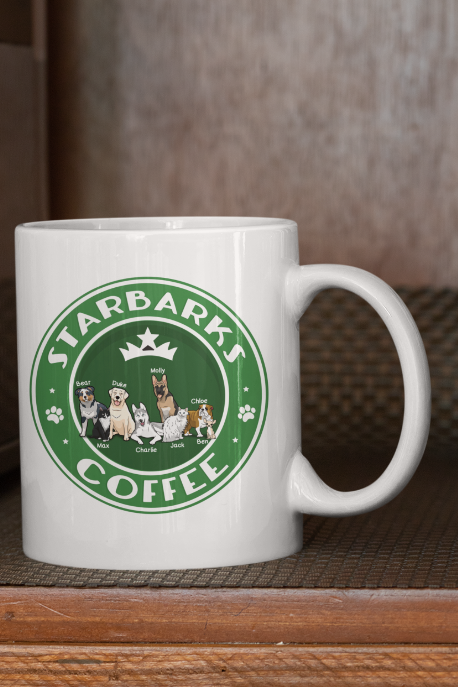 StarBarks Coffee Mug for Pet Lovers