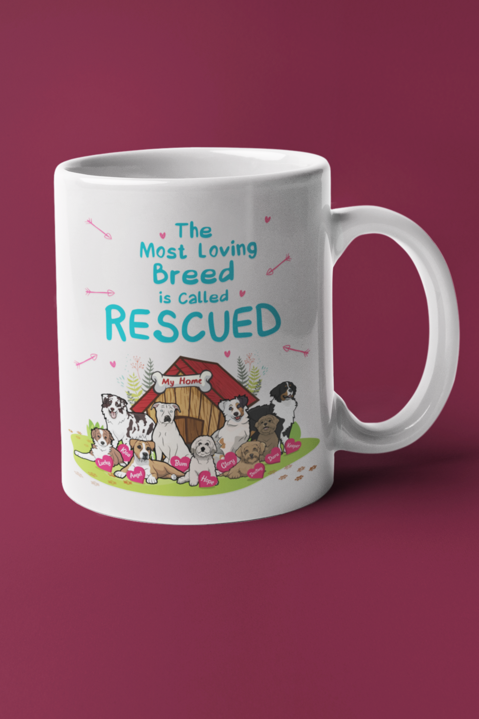 The Most Loving Breed.......... Themed Coffee Mug for Pet Lovers