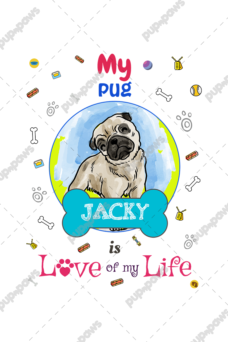 "My Dog/Cat Is The Love Of My Life " Themed Personalized Throw Blanket (Premium Sherpa)