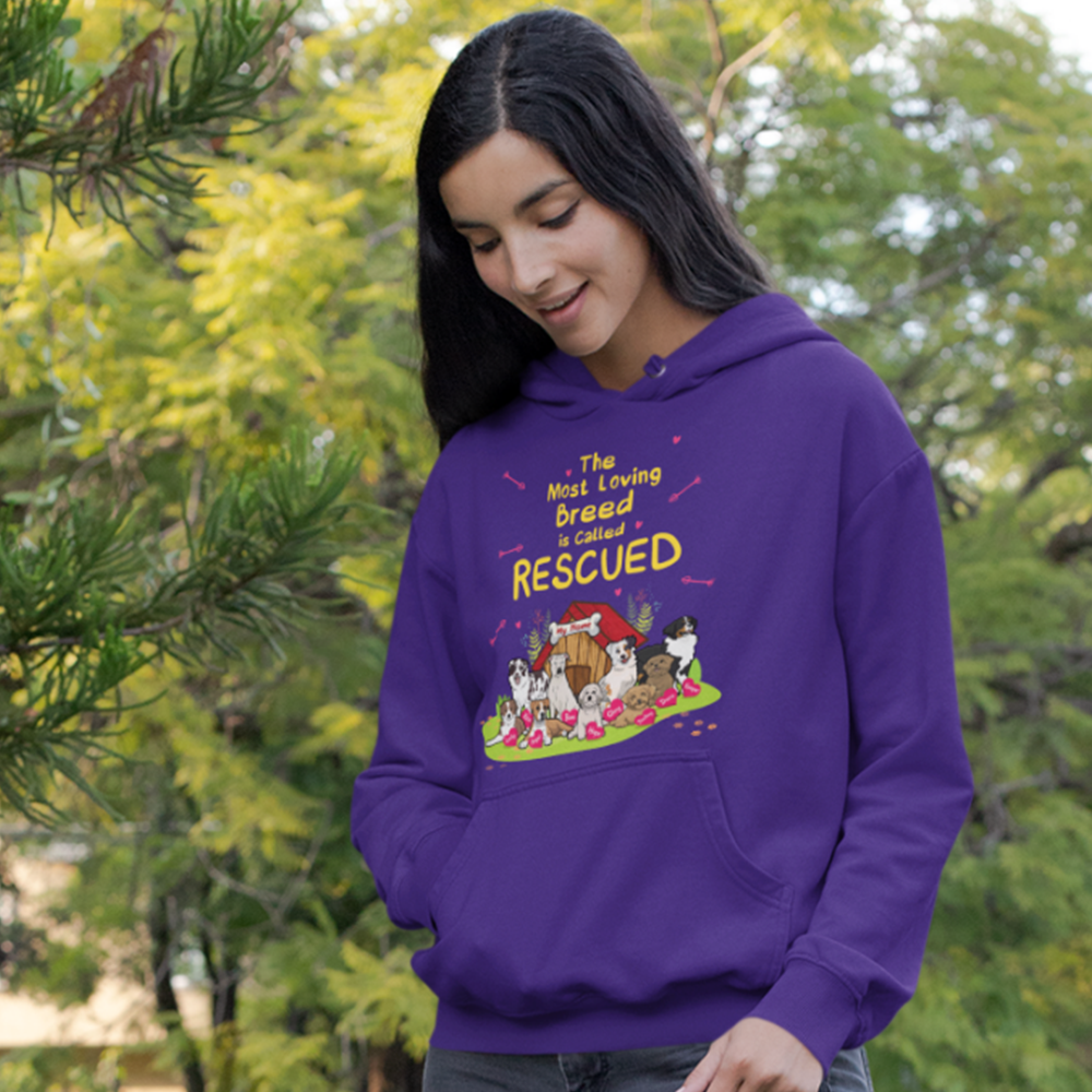 The Most Loving Breed... Personalized Hoodie