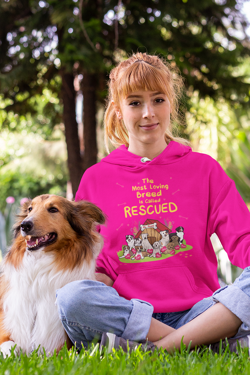 The Most Loving Breed... Personalized Hoodie