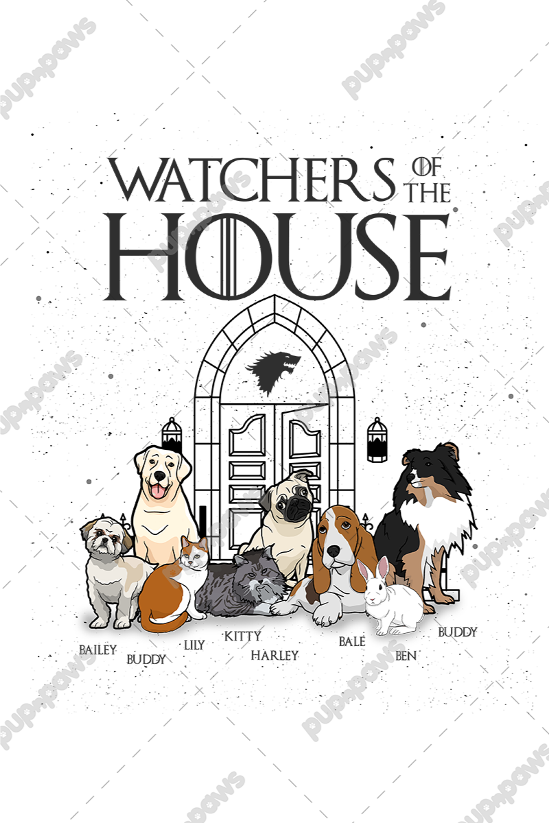 Customized Watcher Of The House Sweatshirt For Pet lovers