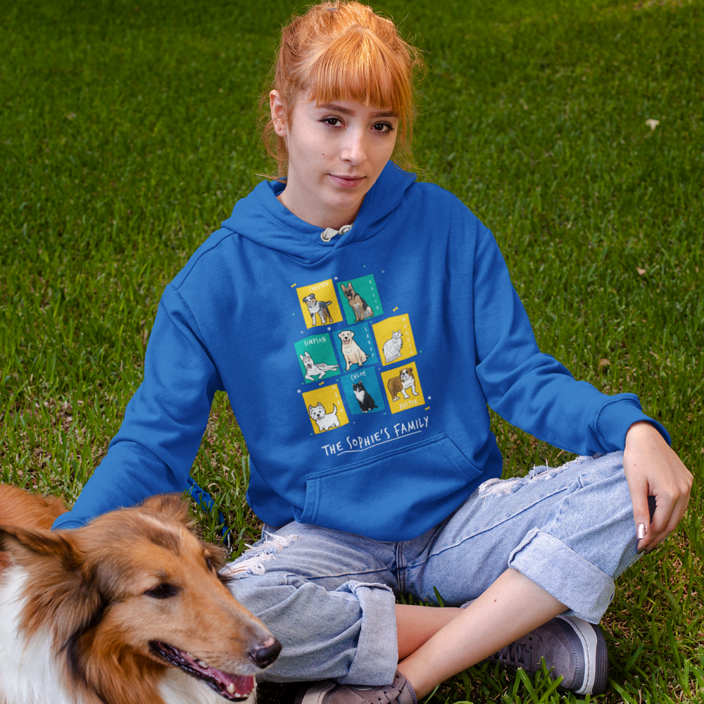 The Family Customized Pet Lover Hoodies