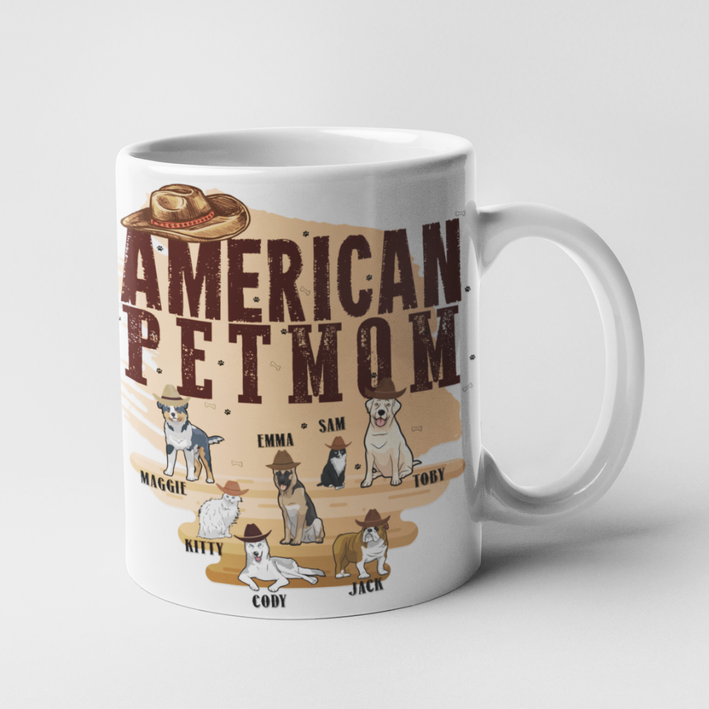 Customized American PetMom Mug