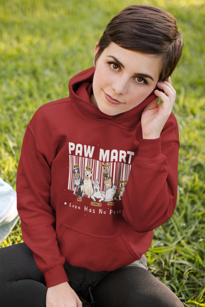 Paw Mart Customized Hoodie For Dog Lovers