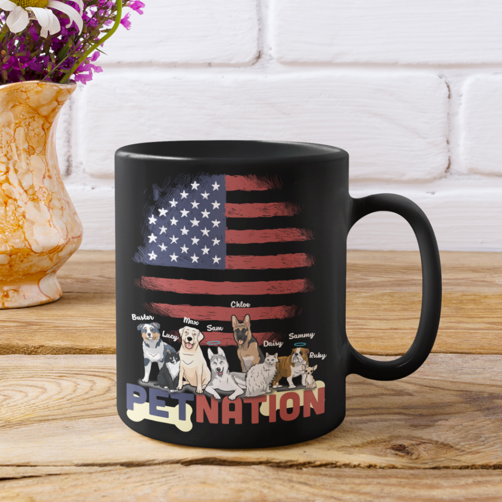 The Pet Nation 4th Of July Independence Day Special Mug
