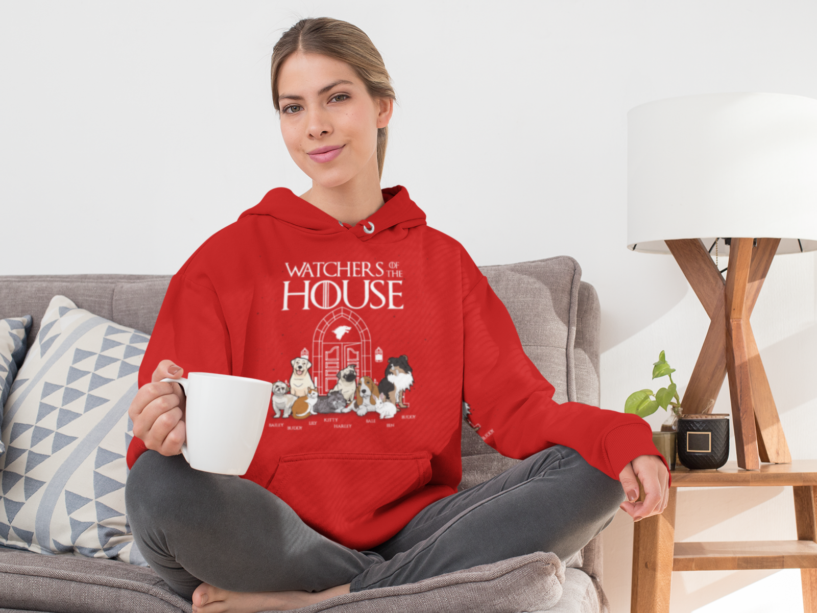 Customized Watcher Of The House Hoodie For Pet lovers