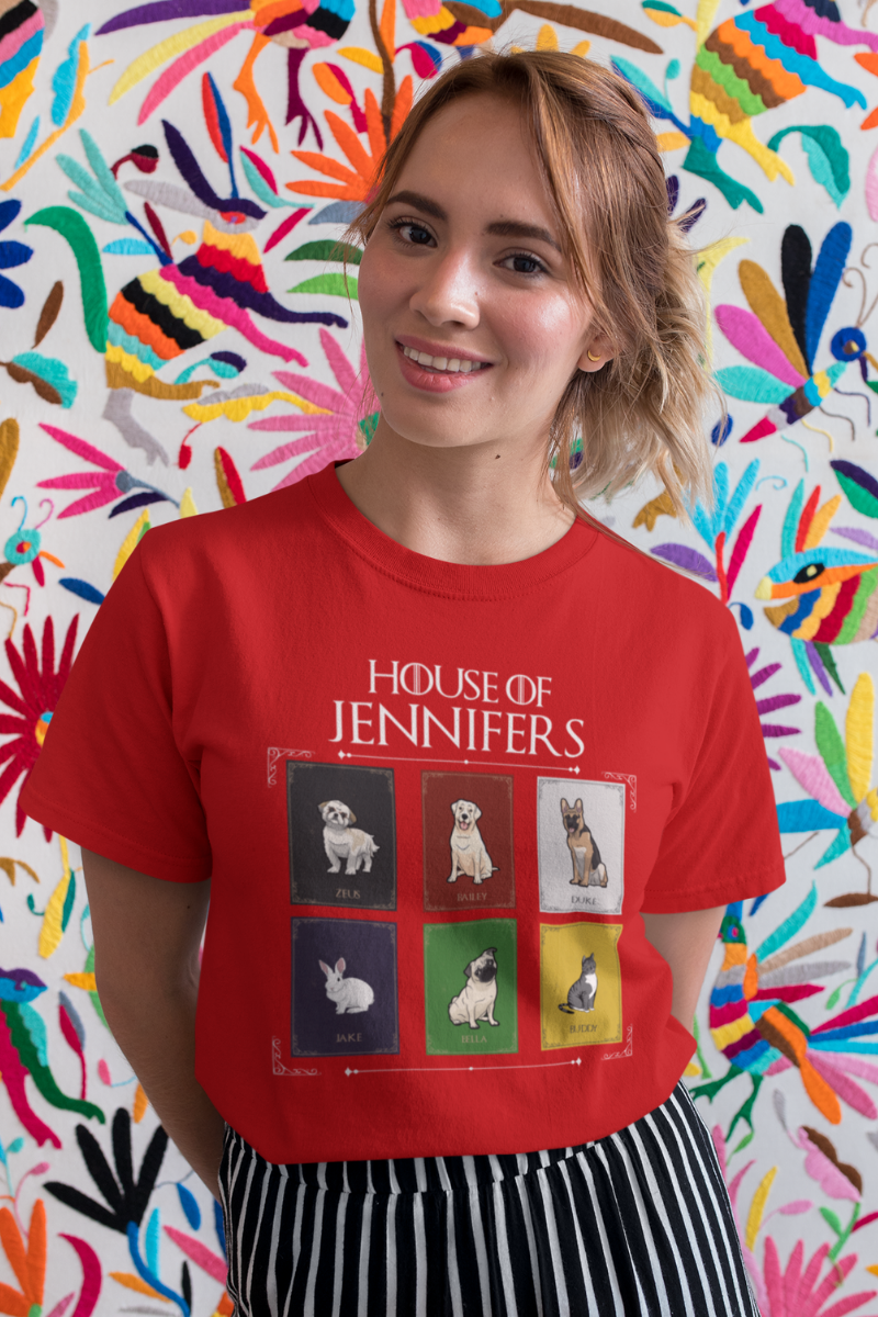 Personalized GOT Themed Tee For Pet lovers