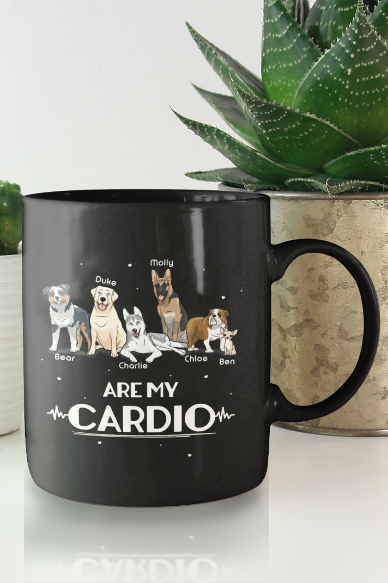 Are My Cardio Customized Pet Lover Mug