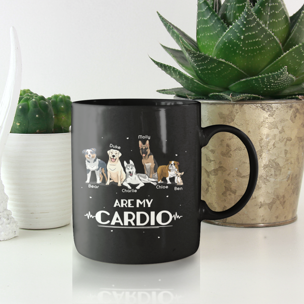 Are My Cardio Customized Pet Lover Mug