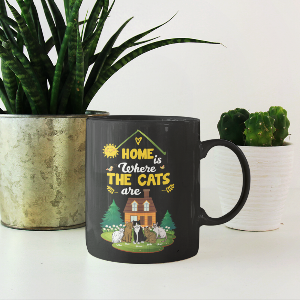 Home Is Where The Cats Are... Mug For Cat Lovers