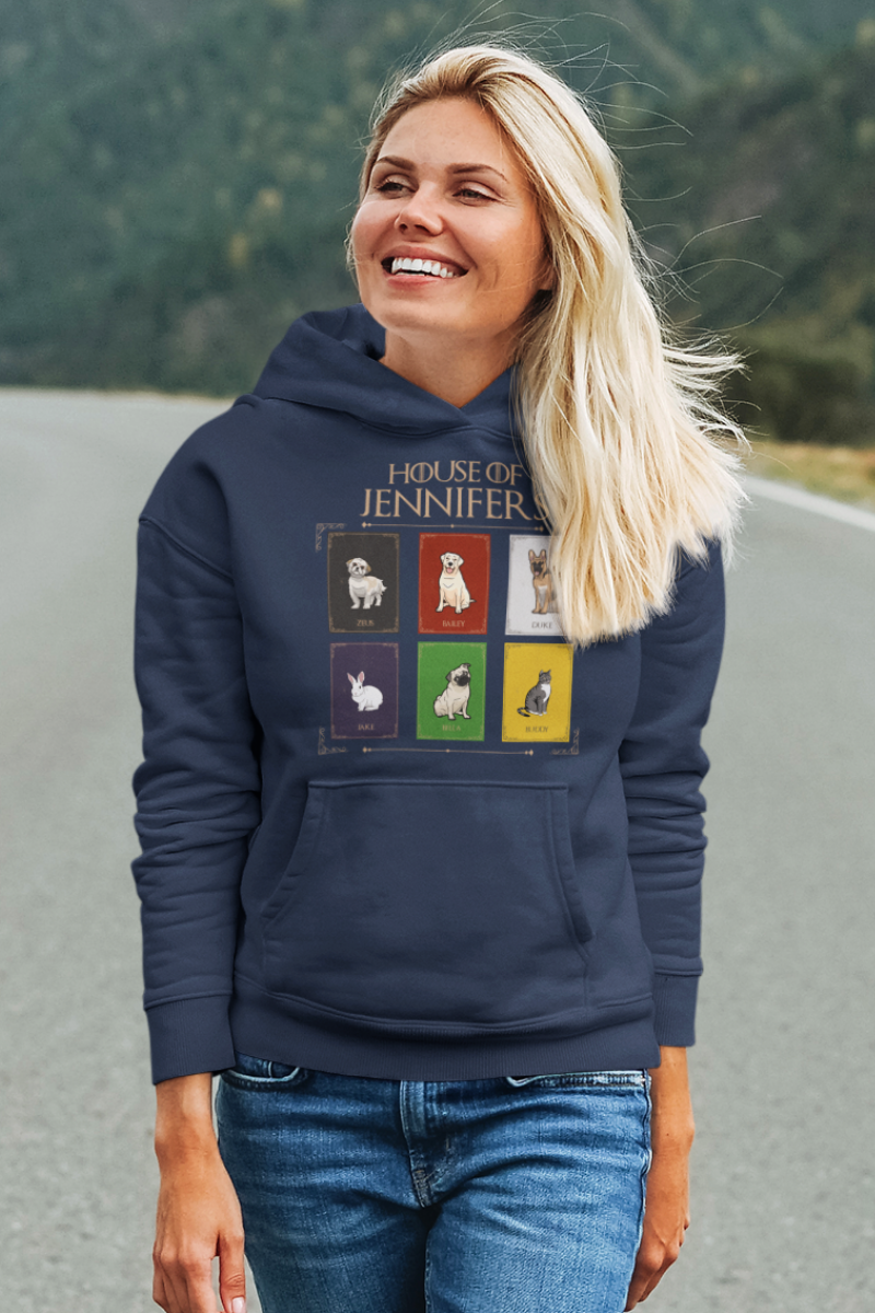 Personalized GOT Themed Hoodie For Pet lovers