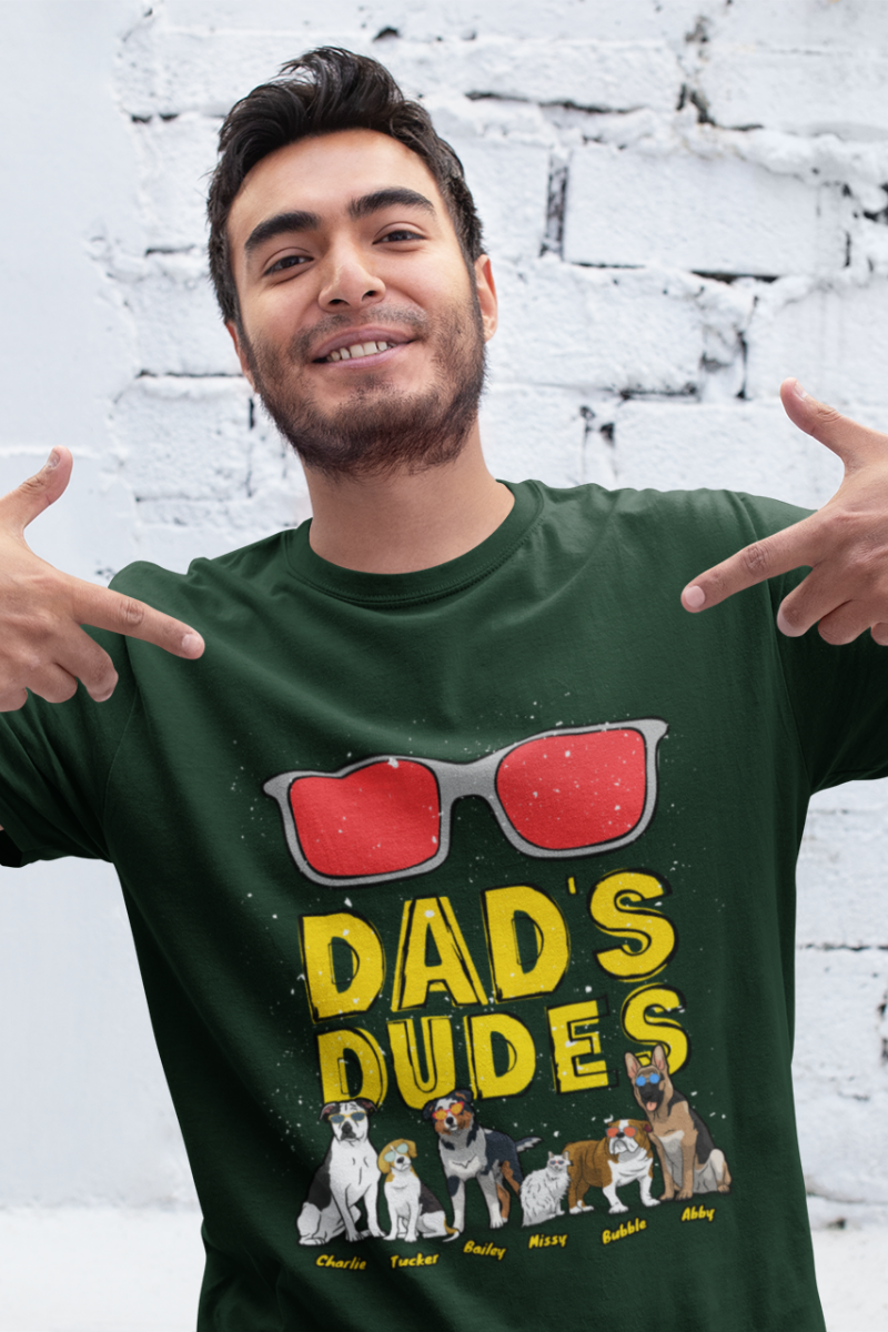 Customized Dad Dudes Tee