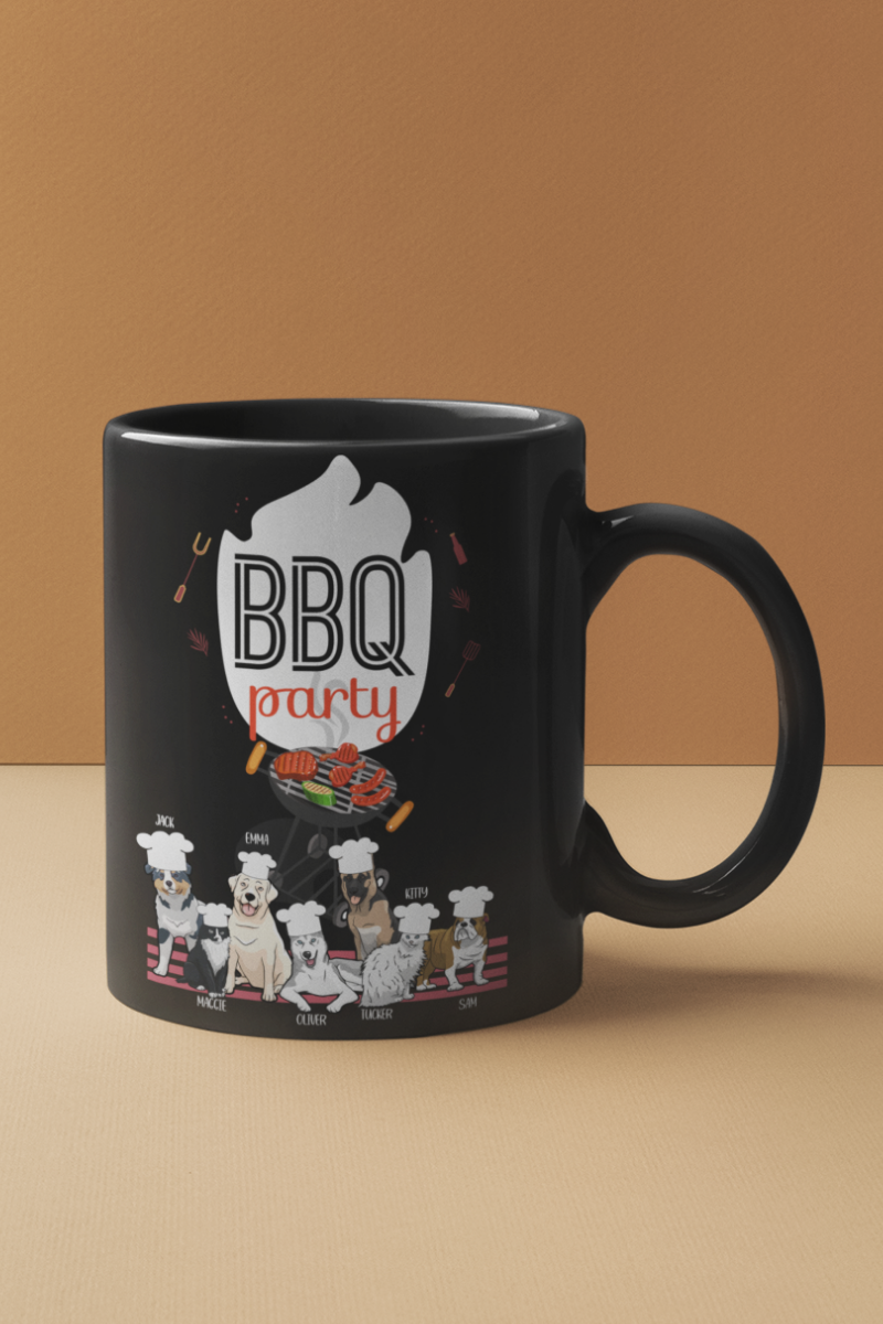 BBQ Party Customized Pet Lover Mug