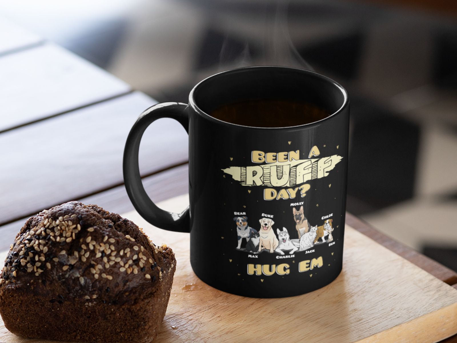 Been A Ruff Day?? Personalized Mug For Dog Lovers