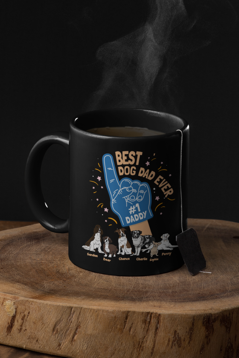Best Dog Dad Ever Customized Mug