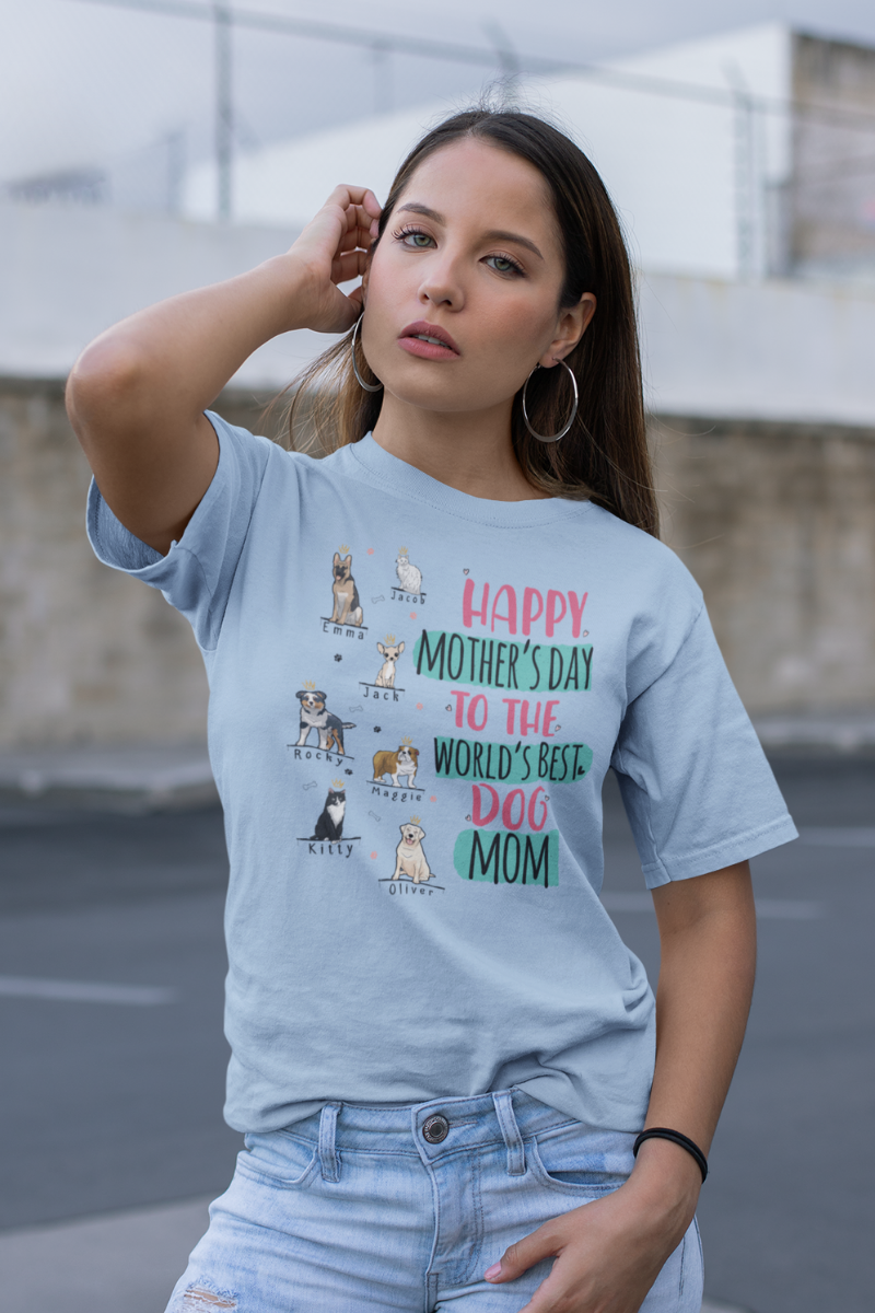 Happy Mother's Day Tee For Dog Mom