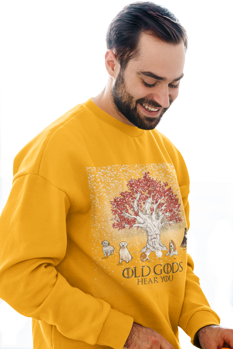 Old Gods Hear You Customized Sweatshirt For Pet lovers