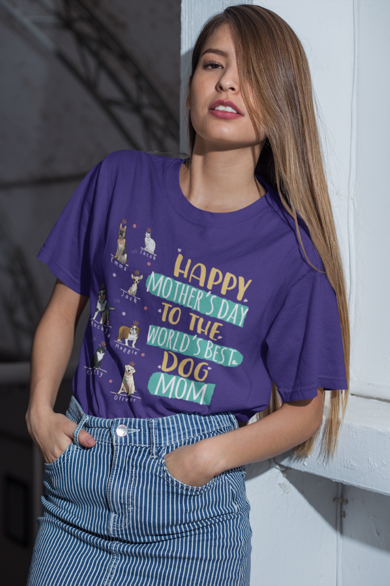 Happy Mother's Day Tee For Dog Mom