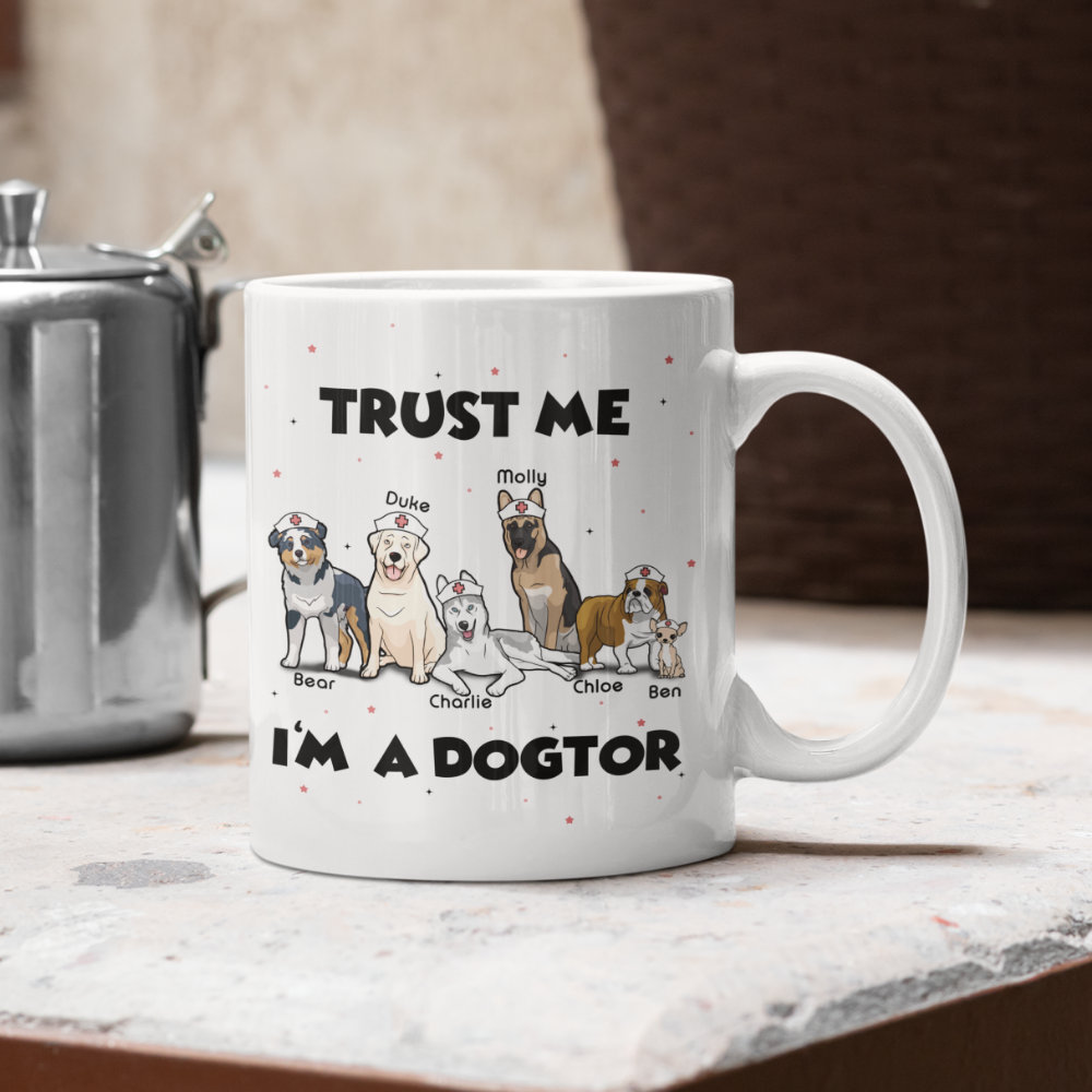 I'M A Dogtor Customized Pet Lover Mug
