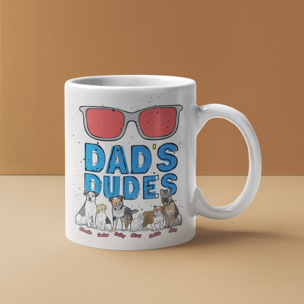 Customized Dad Dudes Mug
