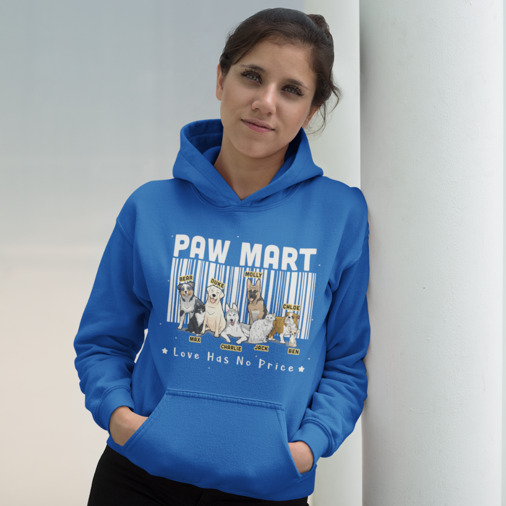 Paw Mart Customized Hoodie For Dog Lovers