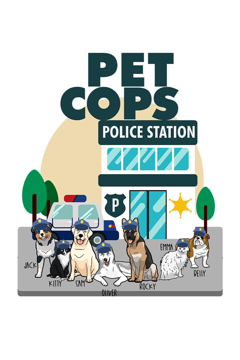 Pet Cop Personalized Pet Lover Mug