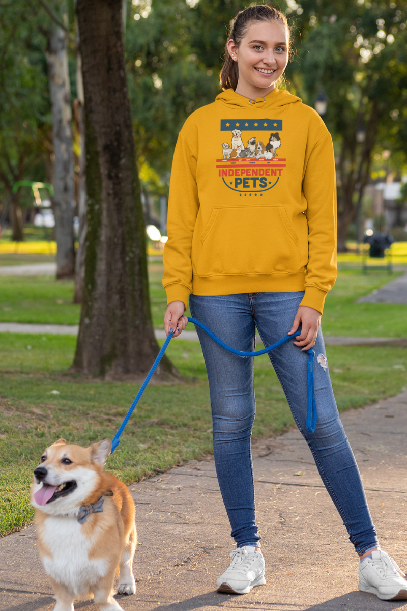 Lovely Independent Pets Hoodie For Dog Lovers