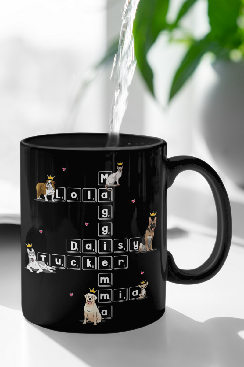 Scrabble Designed Mug For Pet Lovers