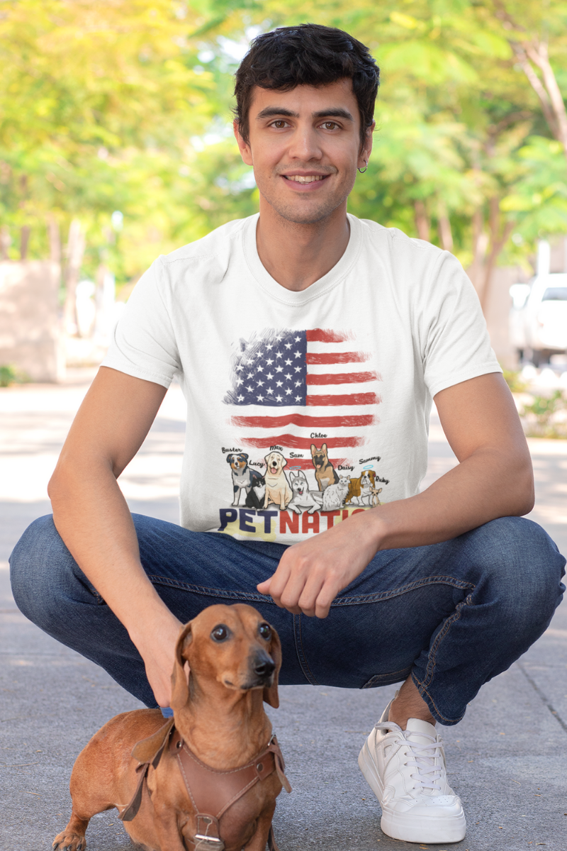 The Pet Nation 4th Of July Independence Day Special Tee