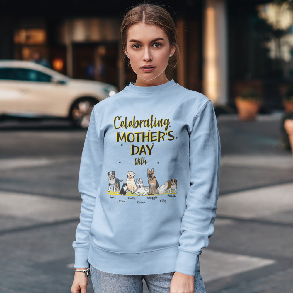 Customized Sweatshirt For Celebrating Mother's Day