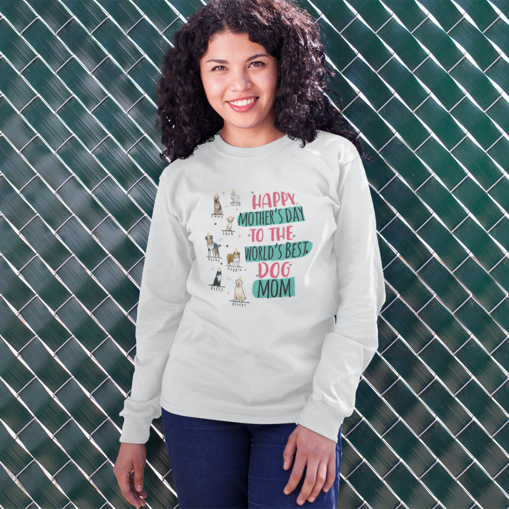 Happy Mother's Day Sweatshirt For Dog Mom