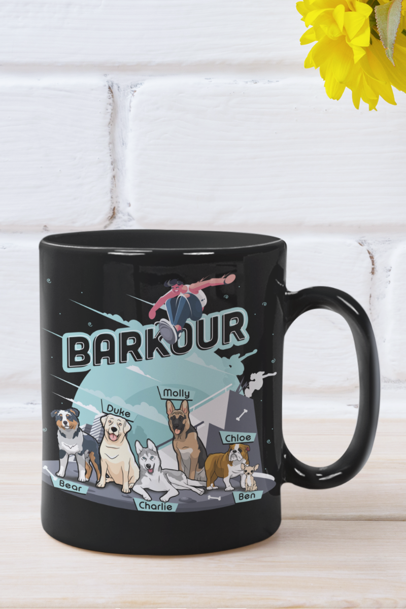 Barkour Customized Dog Lover Mug
