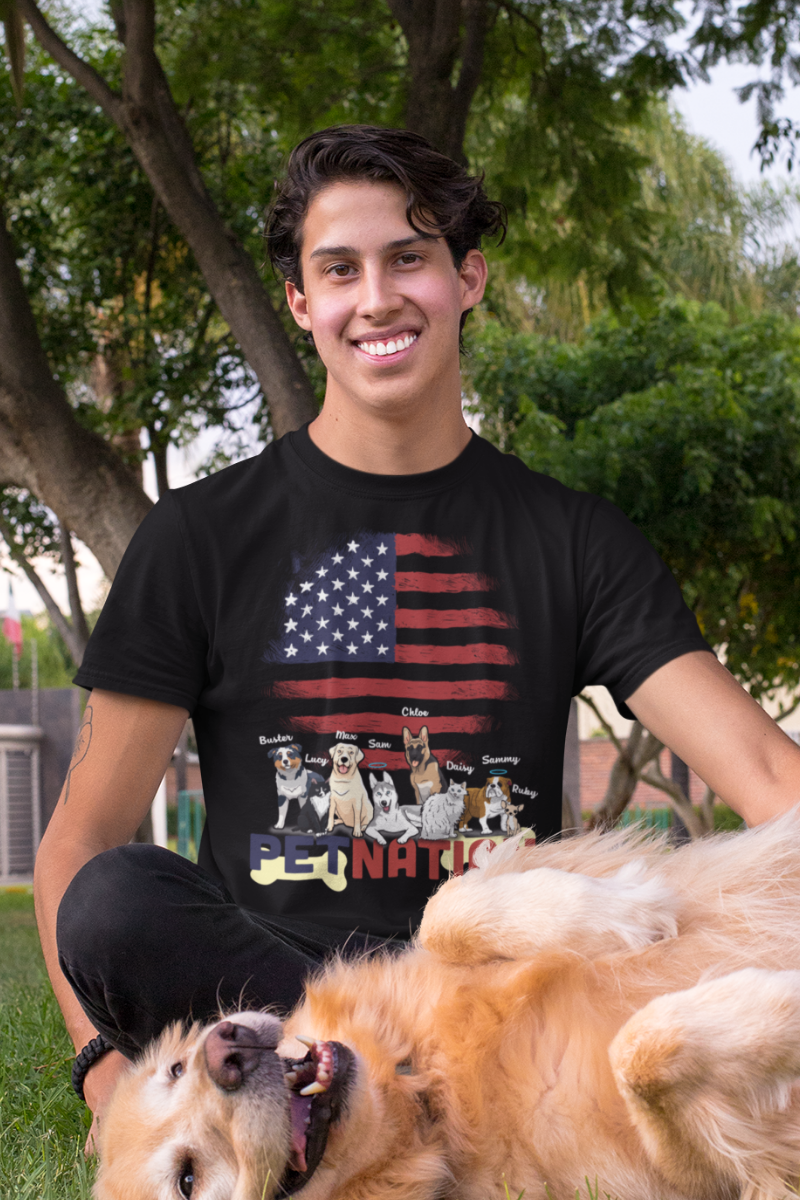 The Pet Nation 4th Of July Independence Day Special Tee