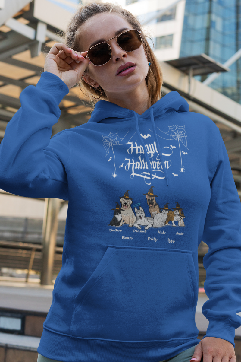 Happy Halloween Personalized Hoodie For Dog Lovers