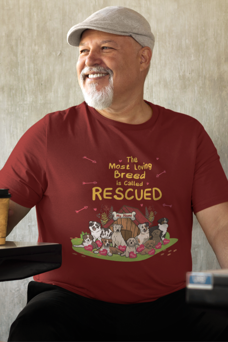 The Most Loving Breed... Personalized Tee