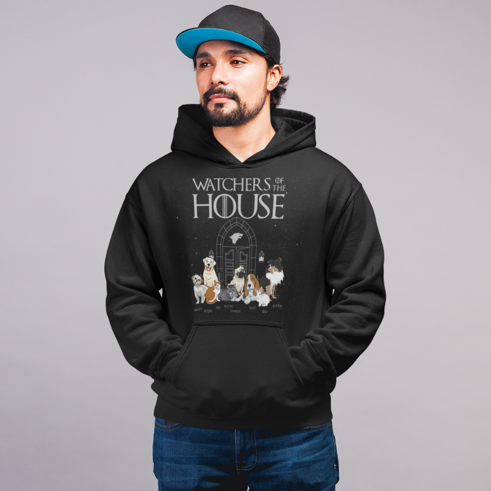 Customized Watcher Of The House Hoodie For Pet lovers