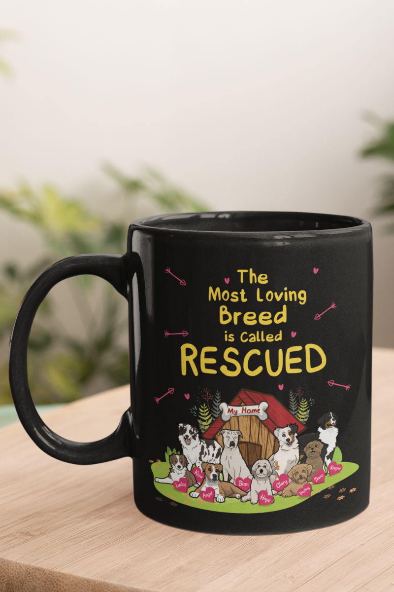 The Most Loving Breed... Personalized Mug