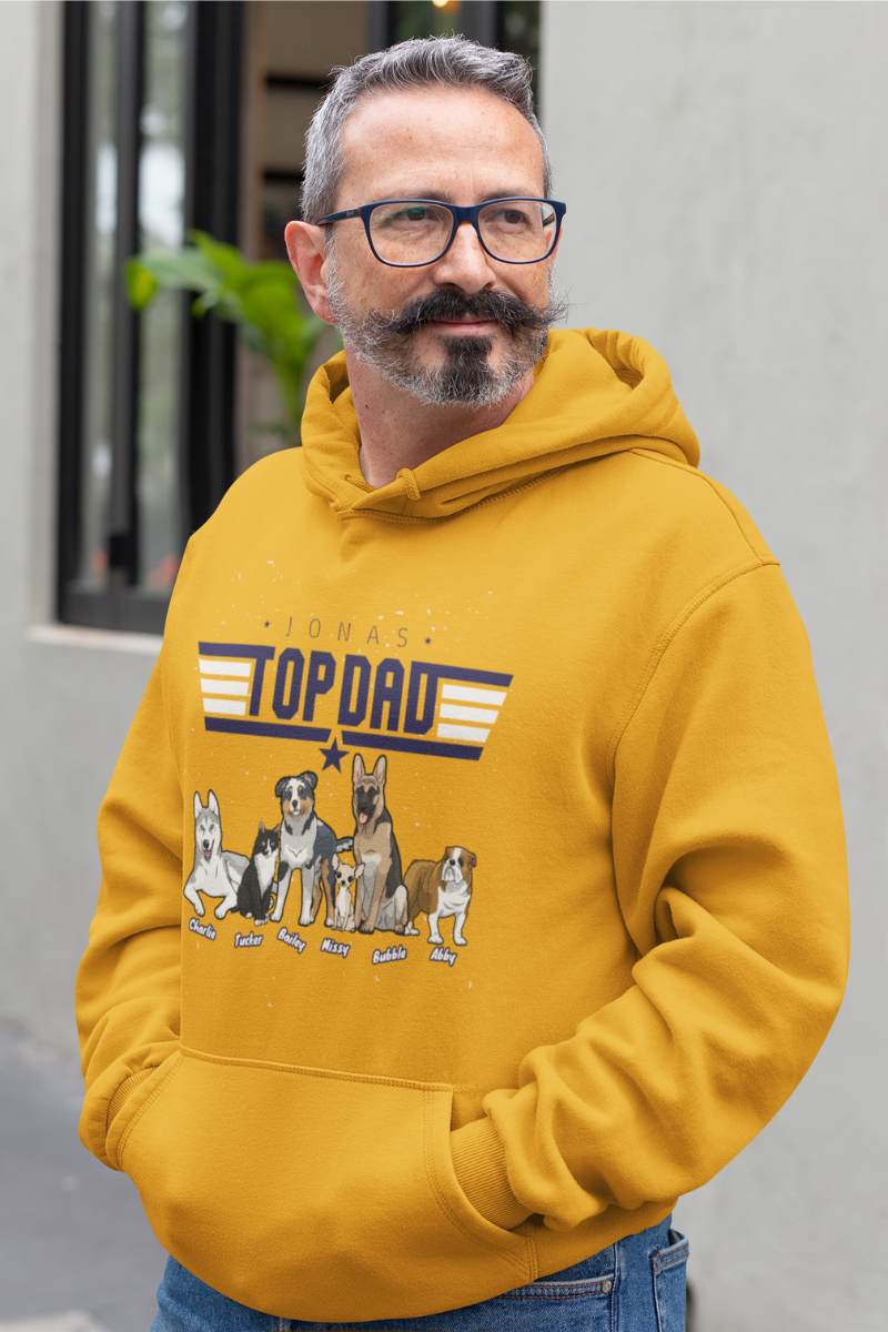 Customized Top Dad Hoodie