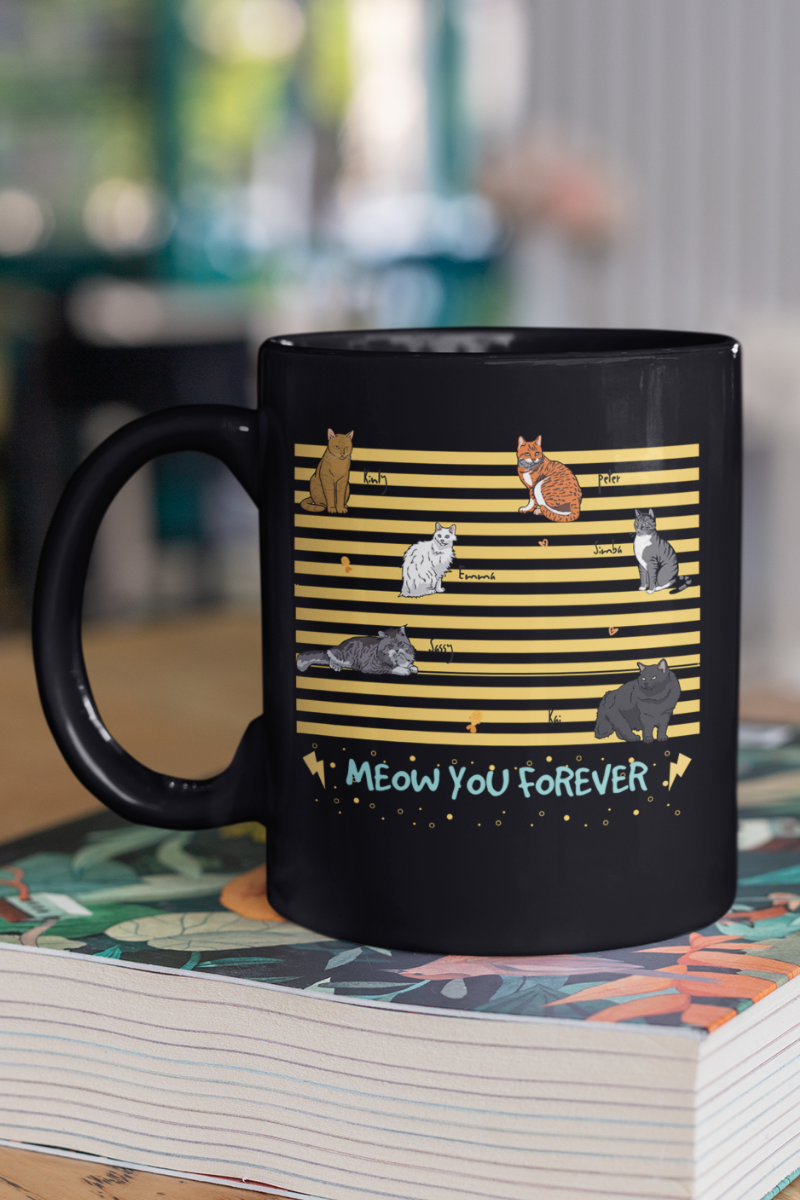 Personalized Meow You Forever Mug For CatLovers
