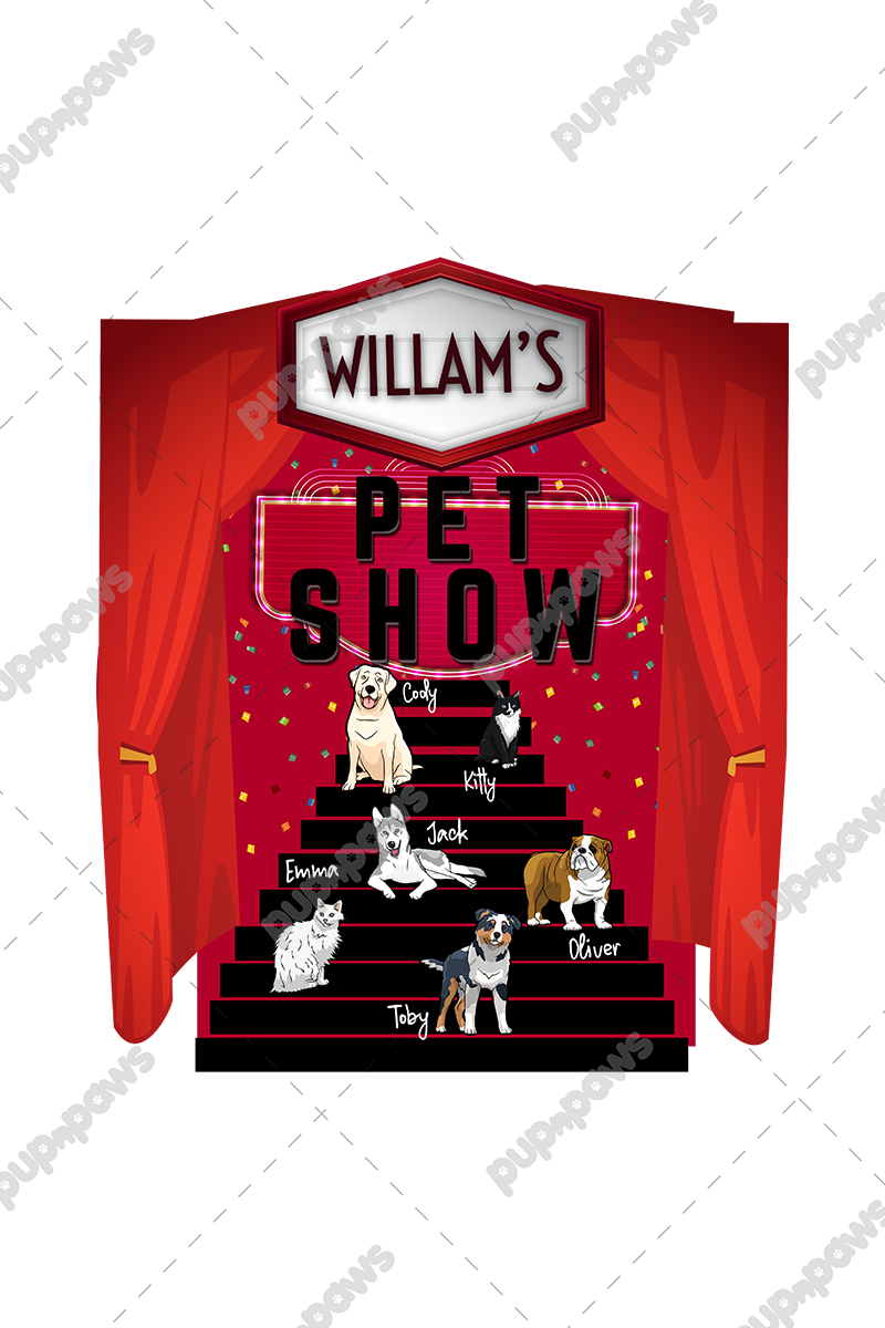 Customized Pet Show Hoodie For Pet Lovers