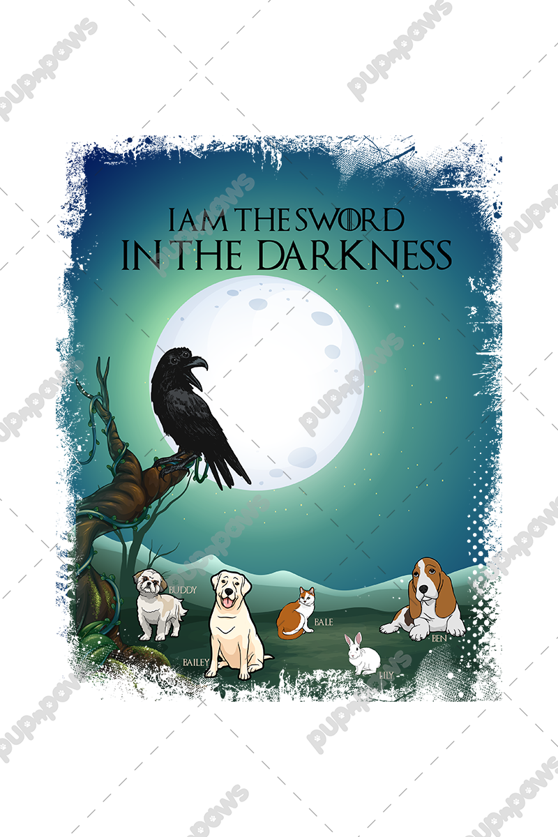 "The Sword In The Darkness" Customized Mug For Pet lovers
