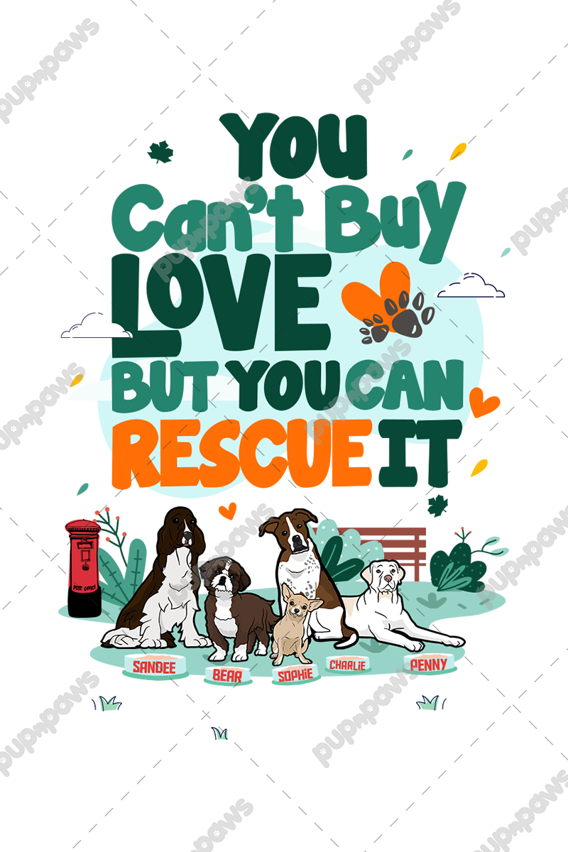 You Can't Buy Love.... Customized Mug For Dog Lovers